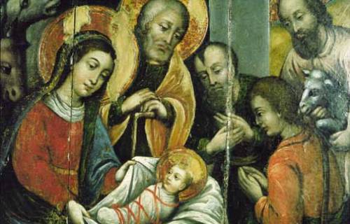 Икона Рождества Христова. XVIII в.